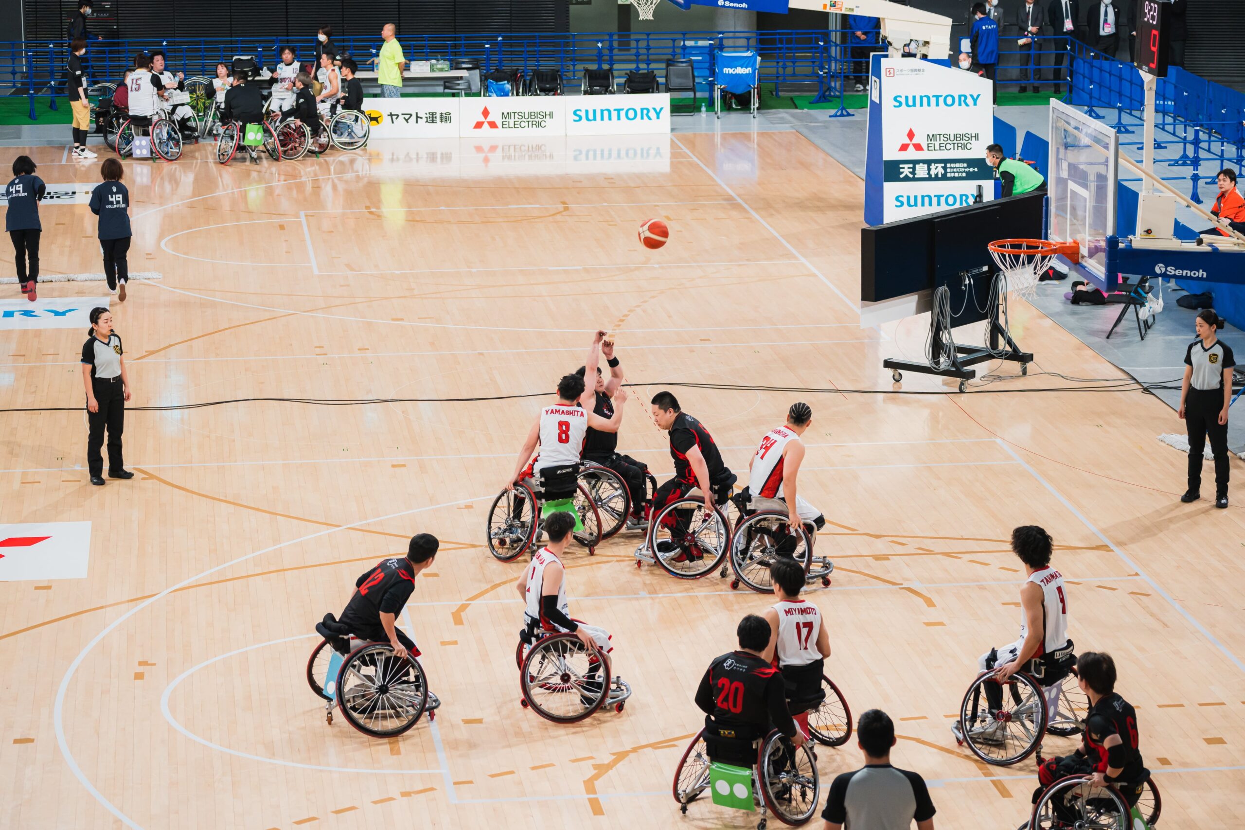 “チーム日本一を目指す熱い戦いを観戦！”  「天皇杯　第49回日本車いすバスケットボール選手権大会」観戦会レポート