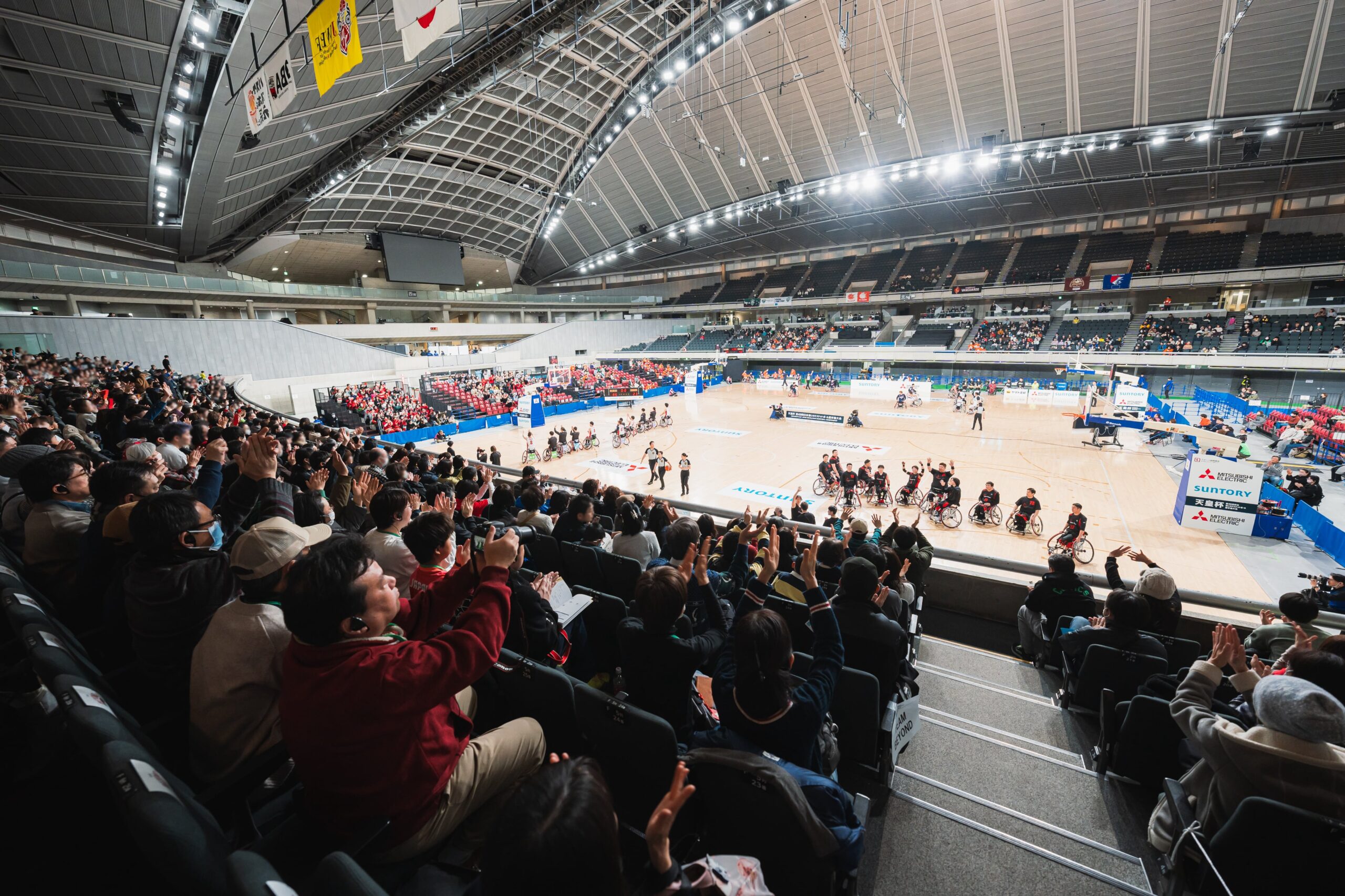 “チーム日本一を目指す熱い戦いを観戦！”  「天皇杯　第49回日本車いすバスケットボール選手権大会」観戦会レポート