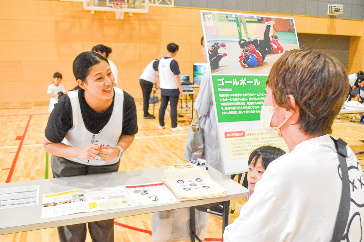 TEAM BEYONDパラスポーツ体験プログラム「9/21 荒川スポセンフェスティバル in 秋祭り（荒川区）」実施レポート