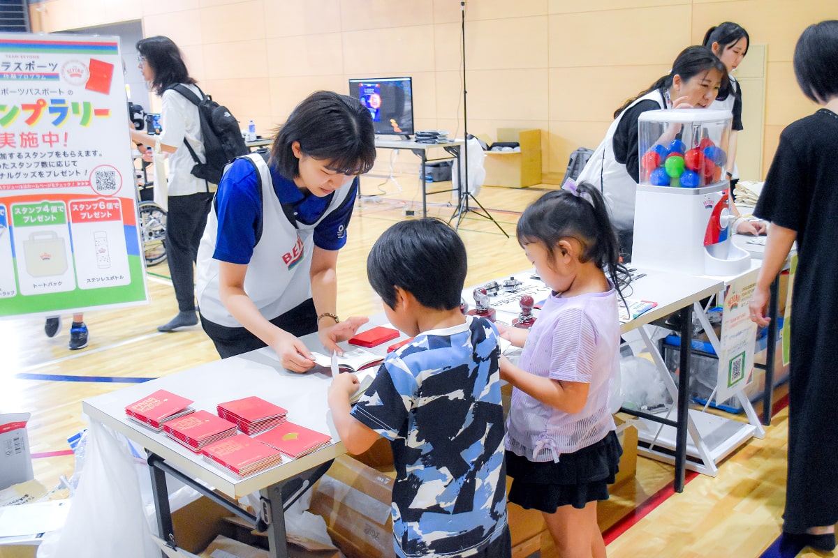 TEAM BEYONDパラスポーツ体験プログラム「9/21 荒川スポセンフェスティバル in 秋祭り（荒川区）」実施レポート