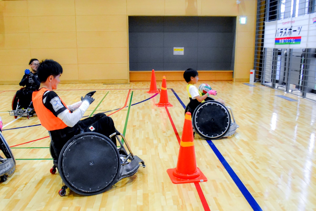 TEAM BEYONDパラスポーツ体験プログラム「9/21 荒川スポセンフェスティバル in 秋祭り（荒川区）」実施レポート