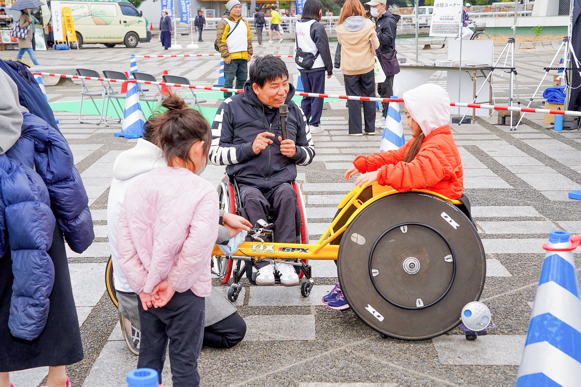 TEAM BEYONDパラスポーツ体験プログラム「11/10 第１９回世田谷２４６ハーフマラソン（世田谷区）」実施レポート