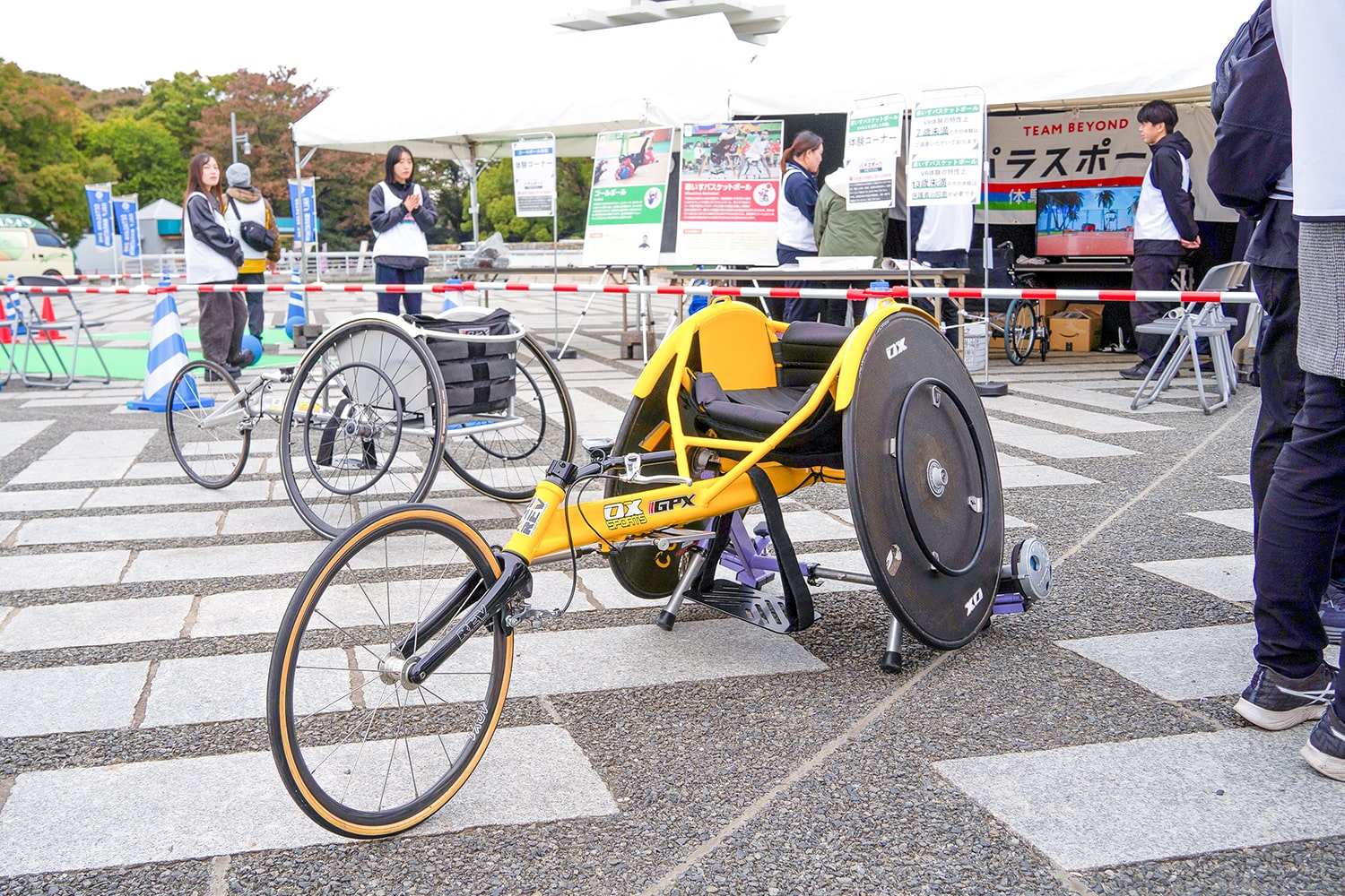 TEAM BEYONDパラスポーツ体験プログラム「11/10 第１９回世田谷２４６ハーフマラソン（世田谷区）」実施レポート