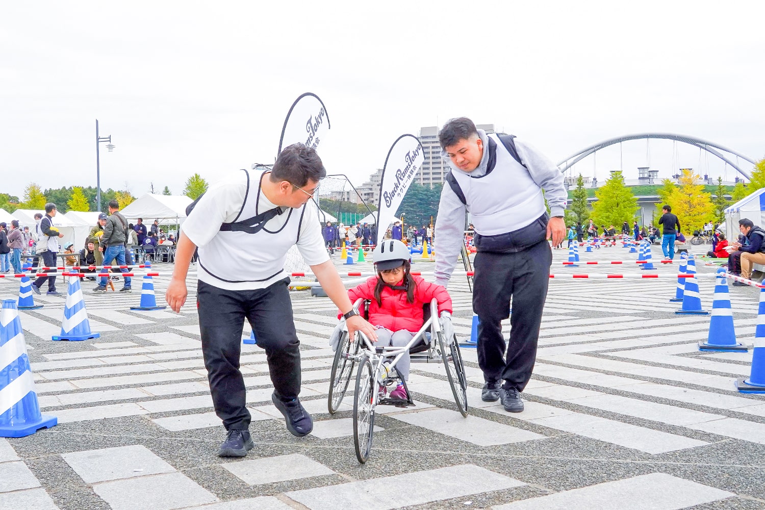 TEAM BEYONDパラスポーツ体験プログラム「11/10 第１９回世田谷２４６ハーフマラソン（世田谷区）」実施レポート