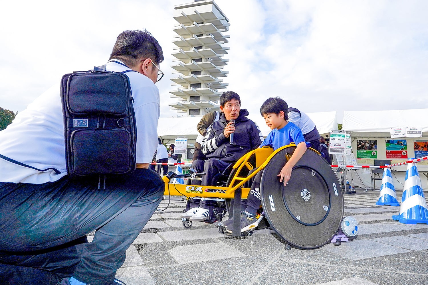 TEAM BEYONDパラスポーツ体験プログラム「11/10 第１９回世田谷２４６ハーフマラソン（世田谷区）」実施レポート