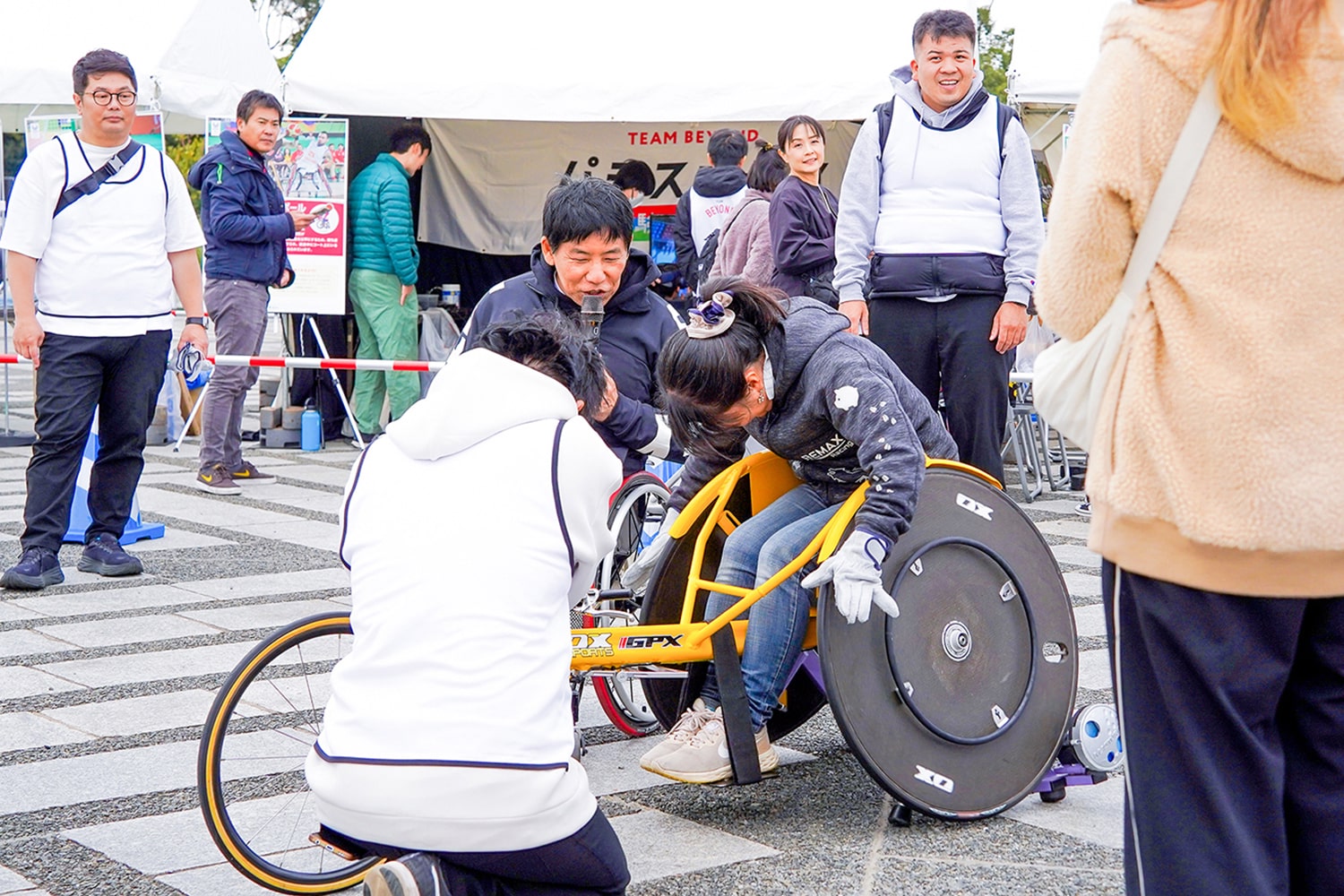 TEAM BEYONDパラスポーツ体験プログラム「11/10 第１９回世田谷２４６ハーフマラソン（世田谷区）」実施レポート