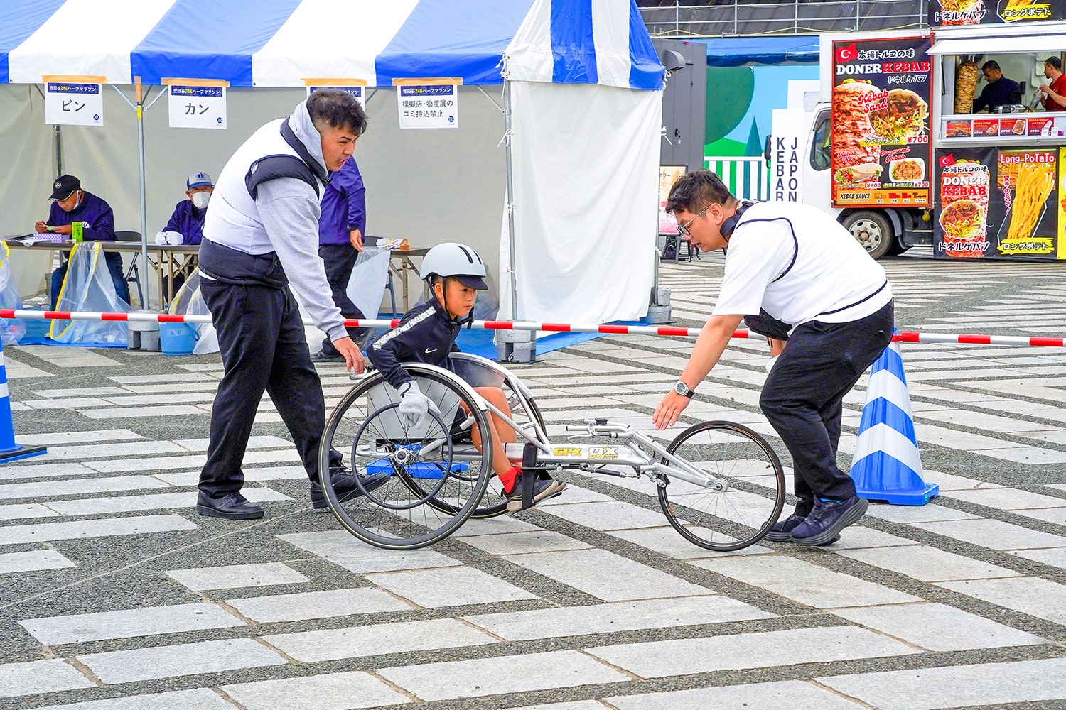 TEAM BEYONDパラスポーツ体験プログラム「11/10 第１９回世田谷２４６ハーフマラソン（世田谷区）」実施レポート