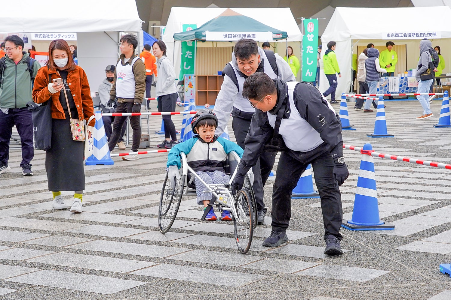 TEAM BEYONDパラスポーツ体験プログラム「11/10 第１９回世田谷２４６ハーフマラソン（世田谷区）」実施レポート