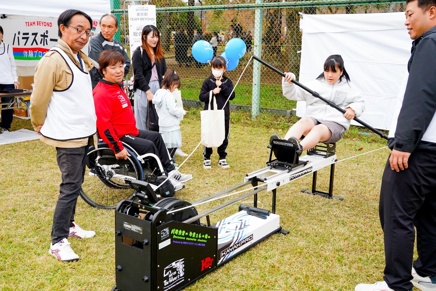 TEAM BEYONDパラスポーツ体験プログラム「11/16、17 第45回八王子いちょう祭り（八王子市）」実施レポート