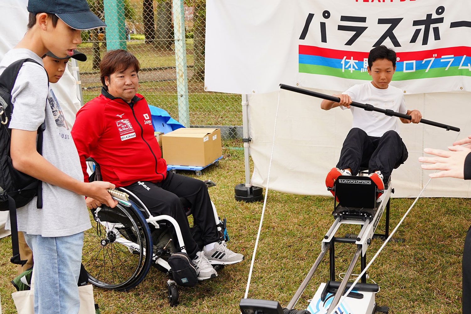 TEAM BEYONDパラスポーツ体験プログラム「11/16、17 第45回八王子いちょう祭り（八王子市）」実施レポート