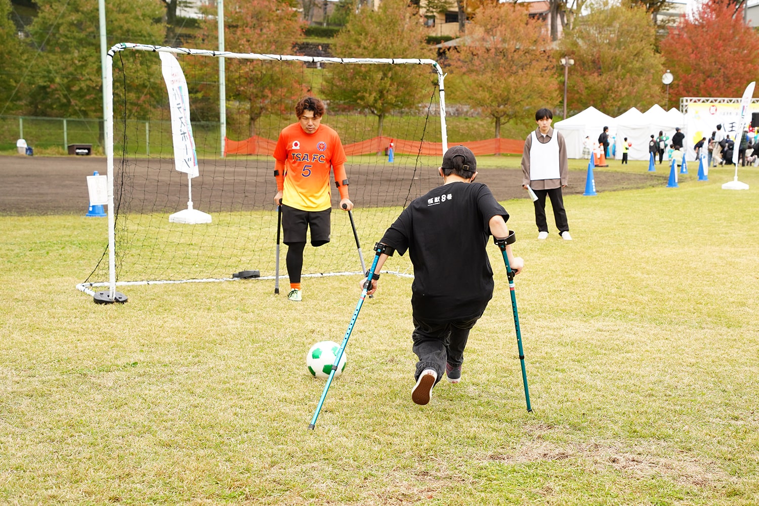 TEAM BEYONDパラスポーツ体験プログラム「11/16、17 第45回八王子いちょう祭り（八王子市）」実施レポート