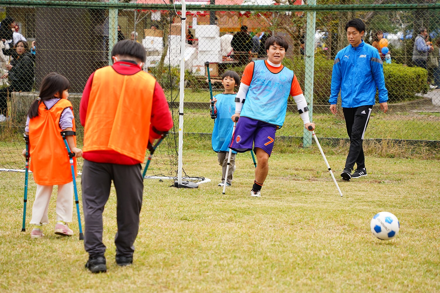 TEAM BEYONDパラスポーツ体験プログラム「11/16、17 第45回八王子いちょう祭り（八王子市）」実施レポート